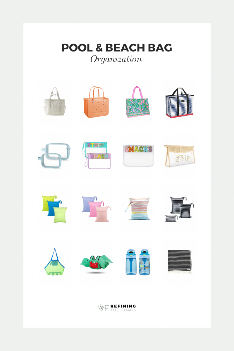 Beach Bag Organization - Graceful Order